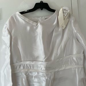 Size 24 White Dress